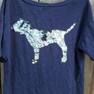 VS PINK bling campus T XS